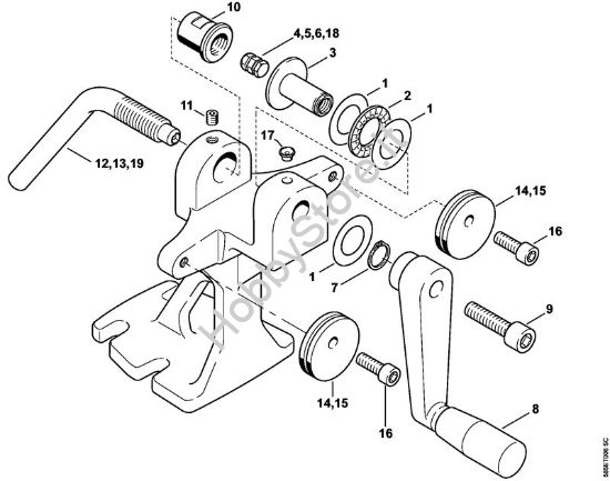 Ribaditrice STIHL NG 5, accessori a richiesta NG 5 NG 5 brand Stihl
